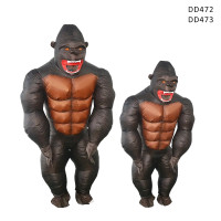 Надуваем парти костюм Горила за деца и възрастни - DD472-3